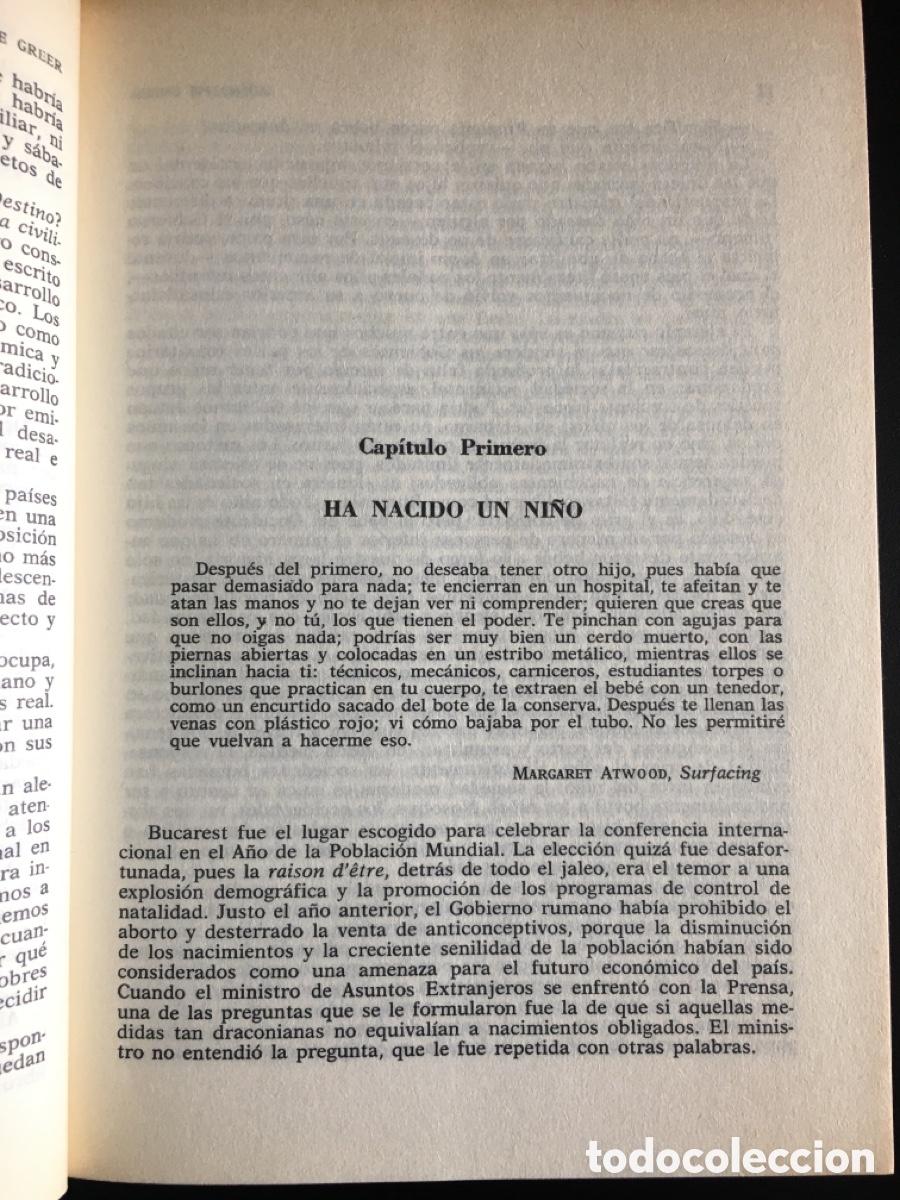 Libros: SEXO Y DESTINO. GERMAINE GREER. - Foto 5