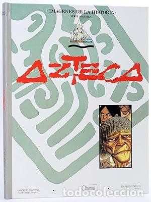 Libros: IM&Aacute;GENES DE LA HISTORIA (22): AZTECA. - Foto 1