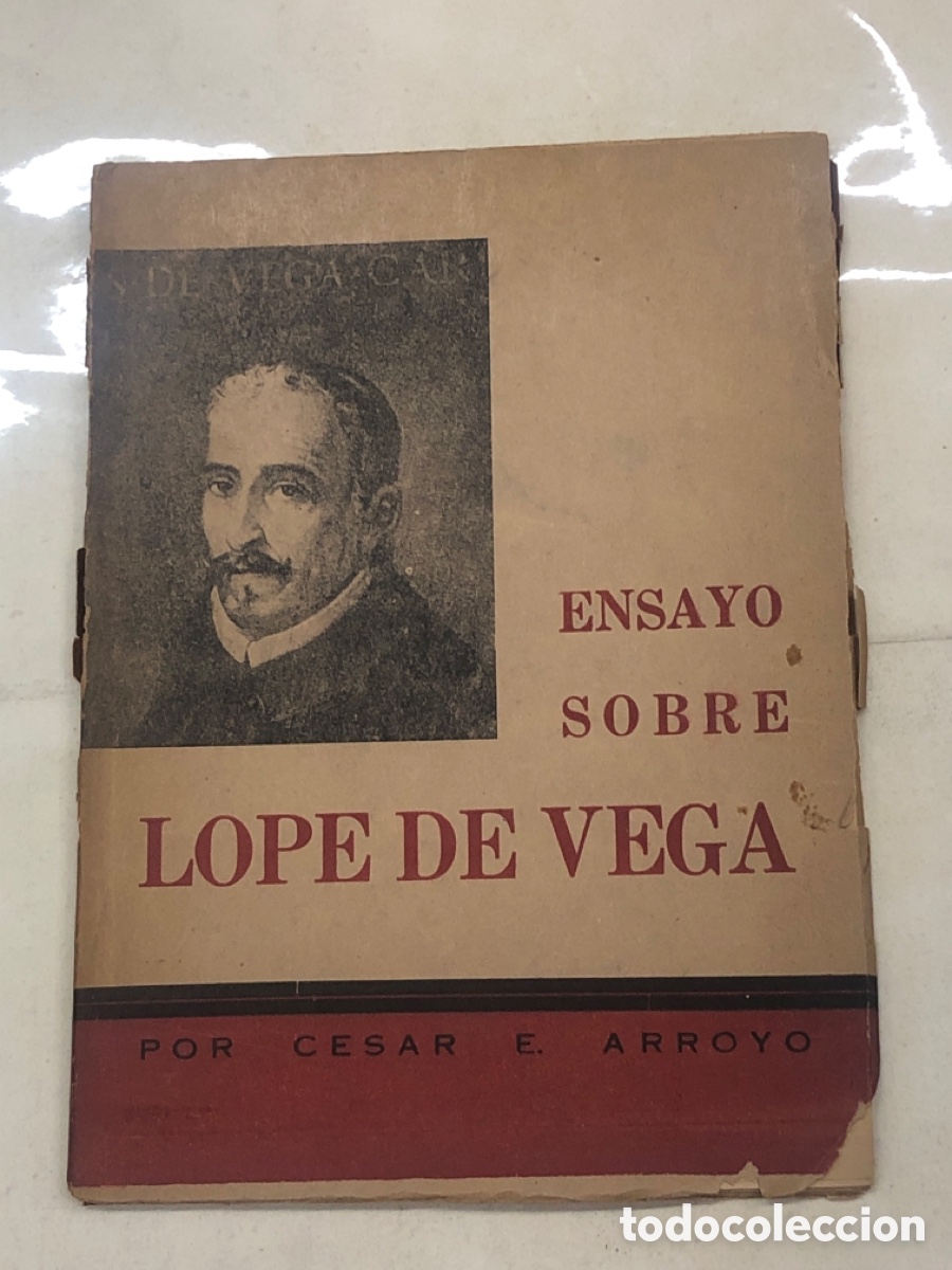 Libros: ENSAYO SOBRE LOPE DE VEGA. - ARROYO, C&eacute;sar E. - Foto 1
