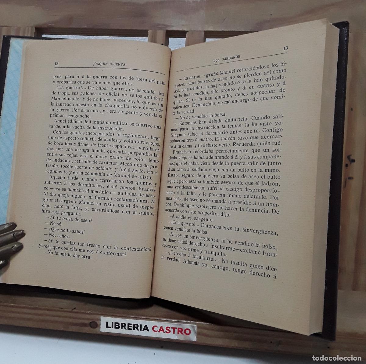 Libros: Los b&aacute;rbaros. Novela - Joaqu&iacute;n Dicenta. - Foto 2