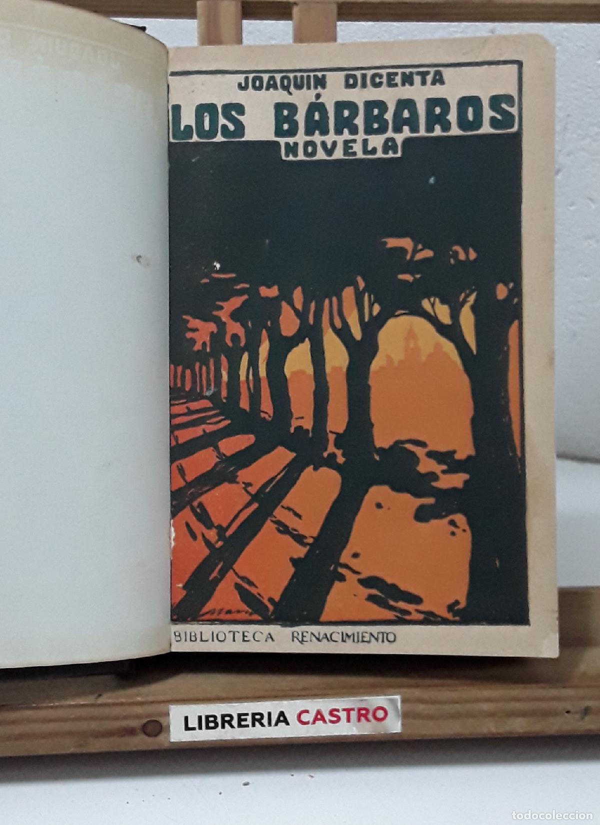 Libros: Los b&aacute;rbaros. Novela - Joaqu&iacute;n Dicenta. - Foto 1