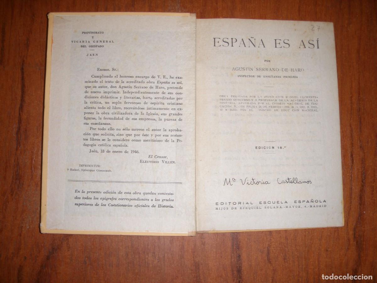 Libros: ESPA&Ntilde;A ES AS&Iacute; ESCUELA ESPA&Ntilde;OLA - Foto 3