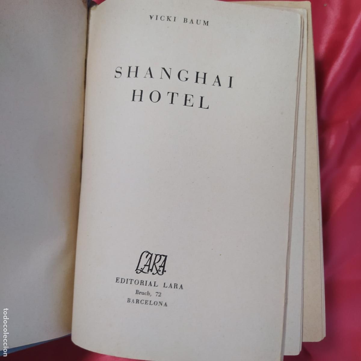 Libros: Shangai Hotel Vicki Baum L.20558-607 - Foto 4