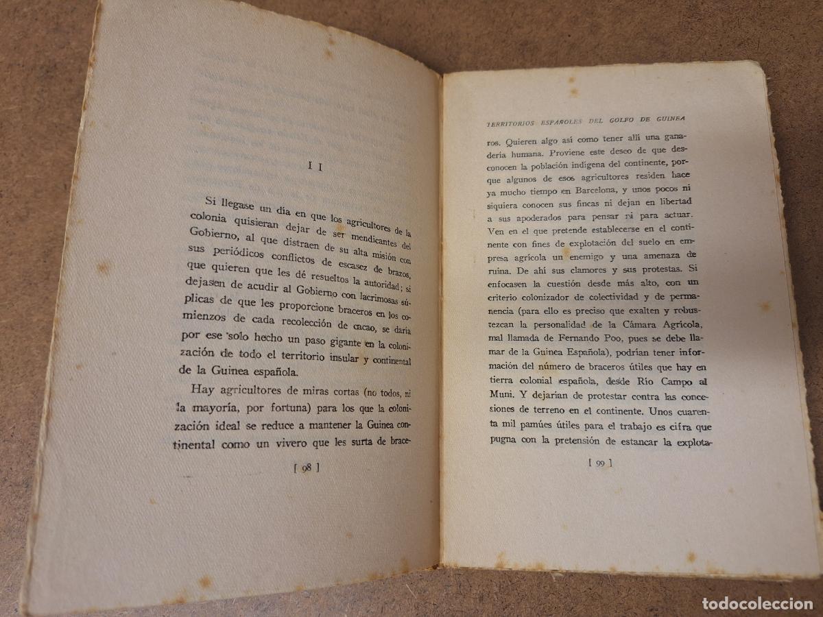 Libros: Territorios Espa&ntilde;oles del Golfo de Guinea - J. Bravo Carbonel - Foto 2
