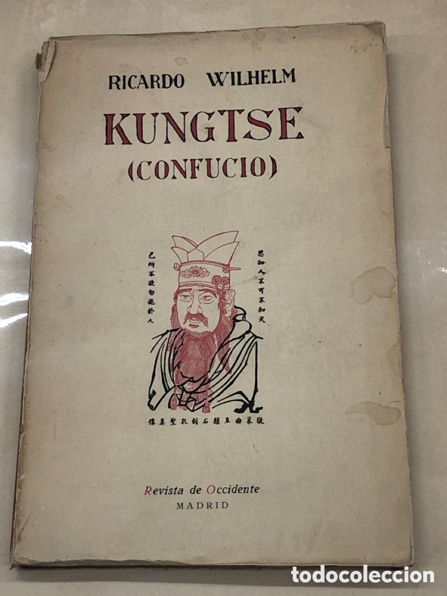 Libros: KUNGTSE. (Confucio). - WILHELM, Ricardo. - Foto 1