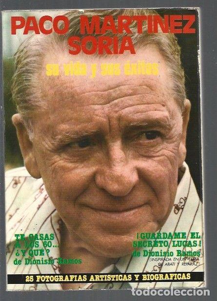Libros: PACO MARTINEZ SORIA. SU VIDA Y SUS EXITOS - RAMOS, DIONISIO - Foto 1