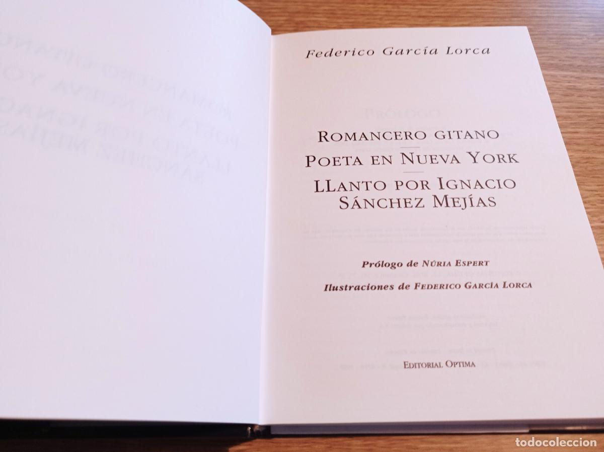 Libros: ROMANCERO GITANO. FEDERICO GARC&Iacute;A LORCA - 1998 - Foto 4
