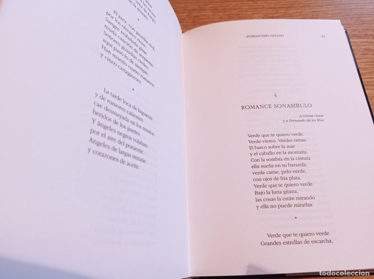 Libros: ROMANCERO GITANO. FEDERICO GARC&Iacute;A LORCA - 1998 - Foto 5