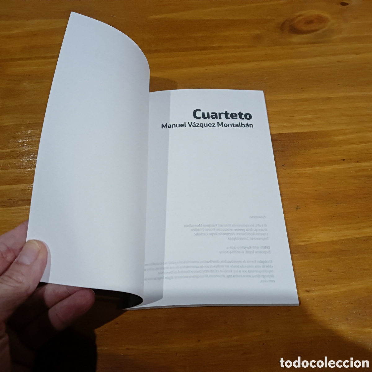 Libros: Cuarteto. Con la acci&oacute;n V&aacute;zquez Montalb&aacute;n - Foto 2
