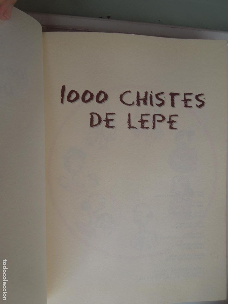 Libros: 1000 CHISTES DE LEPE - SERVILIBRO EDICIONES. - Foto 2
