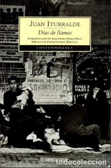 Libros: D&Iacute;AS DE LLAMAS. - ITURRALDE, Juan. - Foto 1