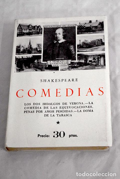 Libros: Comedias: Shakespeare, William.- Shakespeare, William - Foto 1