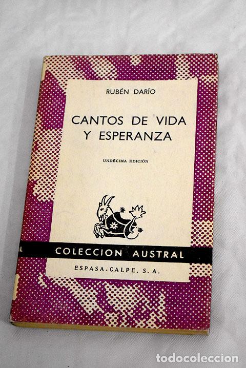 Libros: Cantos de vida y esperanza.- Dar&iacute;o, Rub&eacute;n - Foto 1