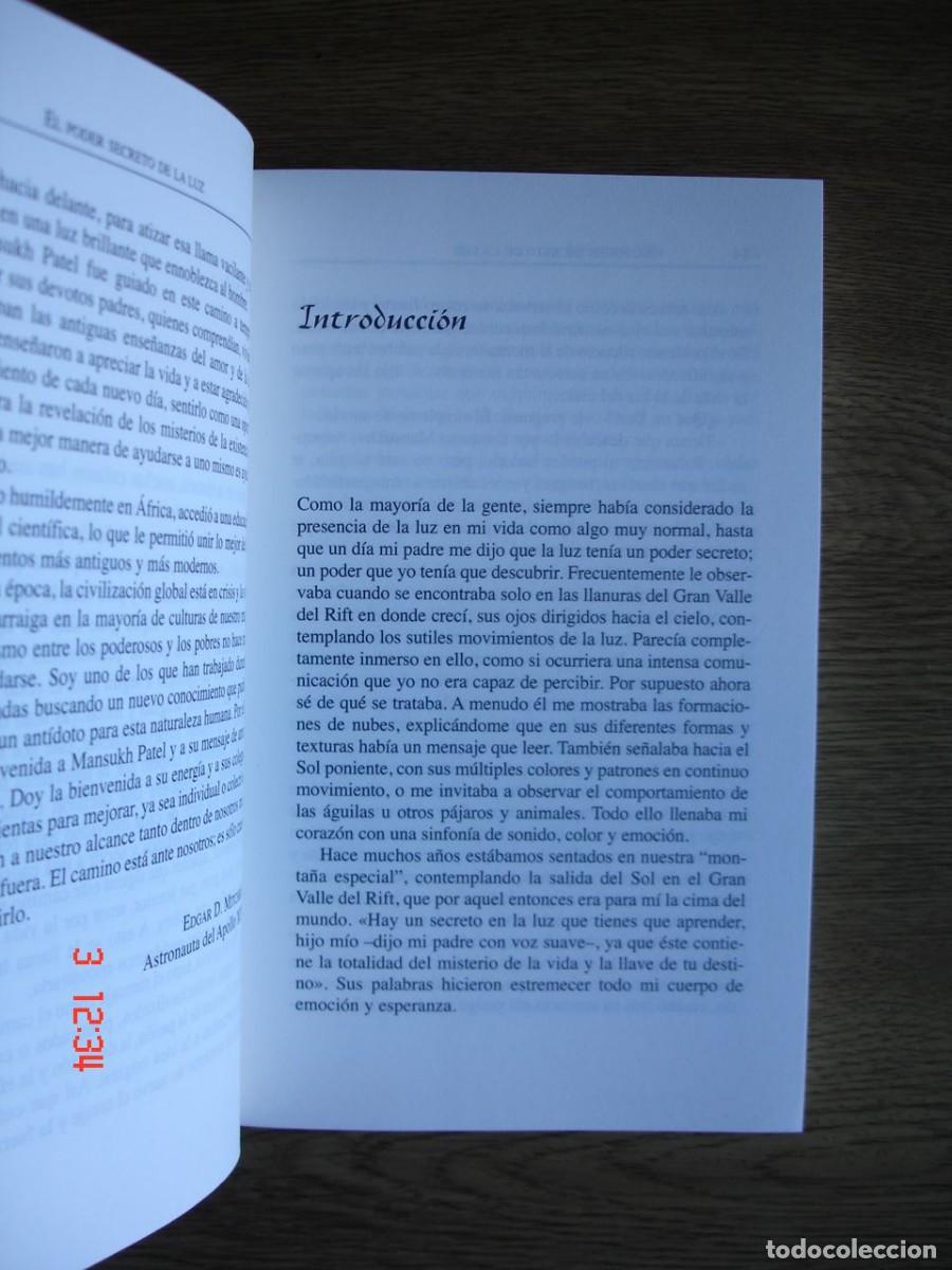 Libros: EL PODER SECRETO DE LA LUZ - MANSUKH PATEL - EDITORIAL KAIR&Oacute;S, 2008 - 1&ordf; EDICI&Oacute;N - Foto 4