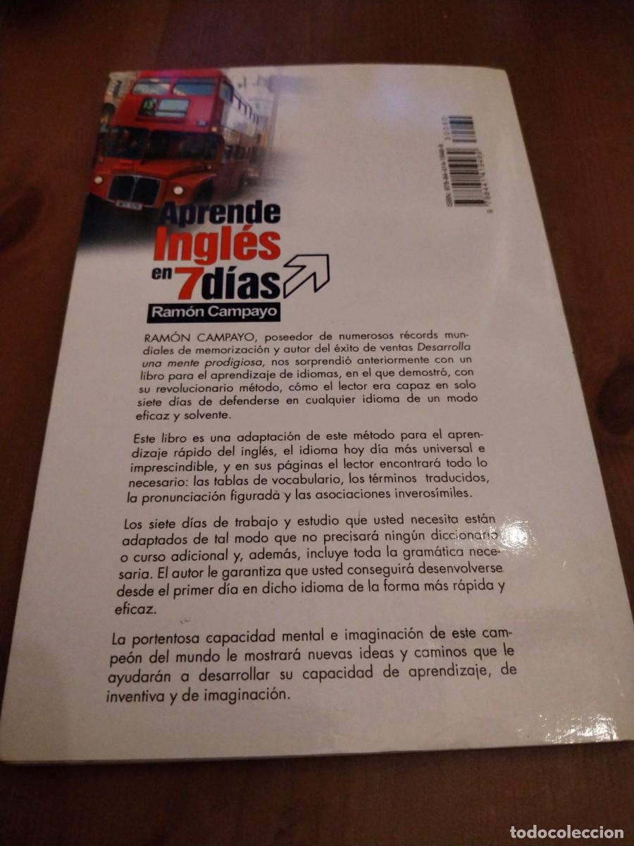 Libros: Aprende ingl&eacute;s en 7 d&iacute;as - Ram&oacute;n campayo - Foto 3
