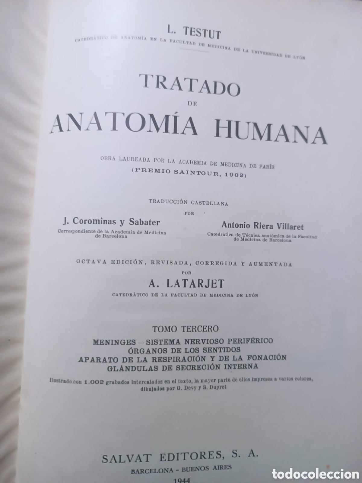 Libros: Anatom&iacute;a Humana, Latarjet - Foto 7