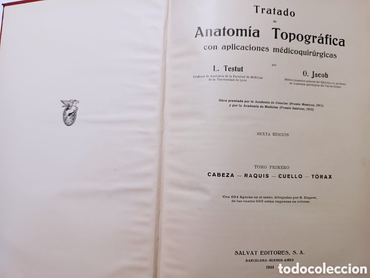 Libros: Tratado de Anatom&iacute;a Topogr&aacute;fica - Foto 11