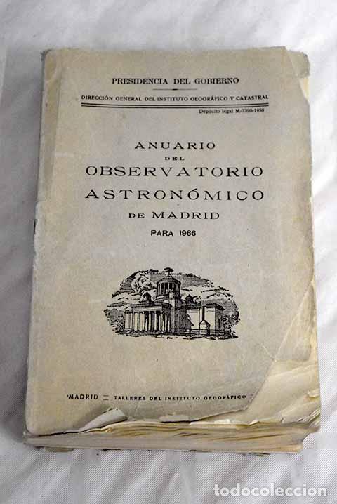 B&uuml;cher: Anuario del Observatorio Astron&oacute;mico de Madrid