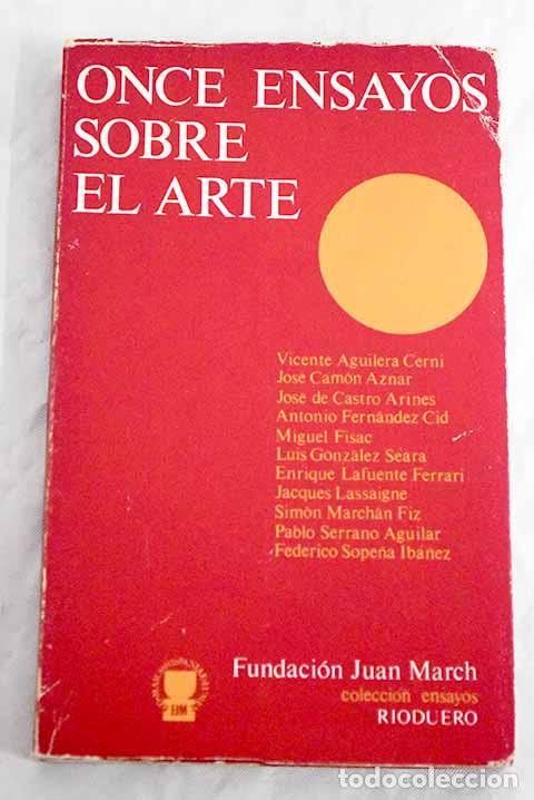 Libros: Once ensayos sobre el arte - Foto 1
