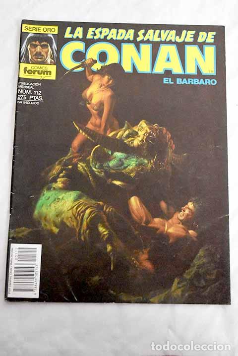 Libros: La espada salvaje de Conan el B&aacute;rbaro, n&uacute;mero 112 - Foto 1