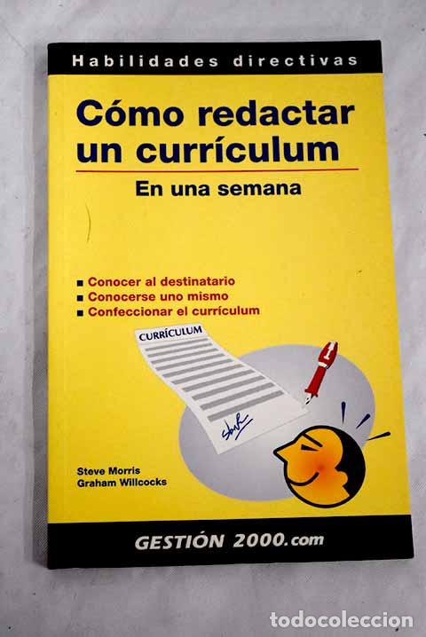 Libros: C&oacute;mo redactar un curr&iacute;culum en una semana.- Morris, Steve - Foto 1