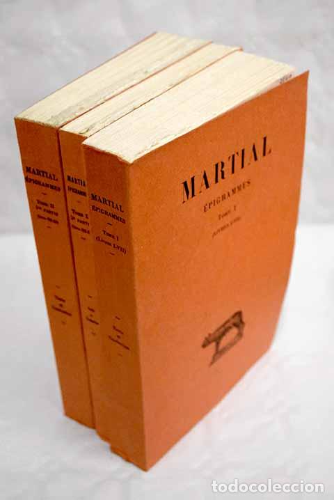 Libros: &Eacute;pigrammes: Martial: Les Belles Lettres..- Martial - Foto 1