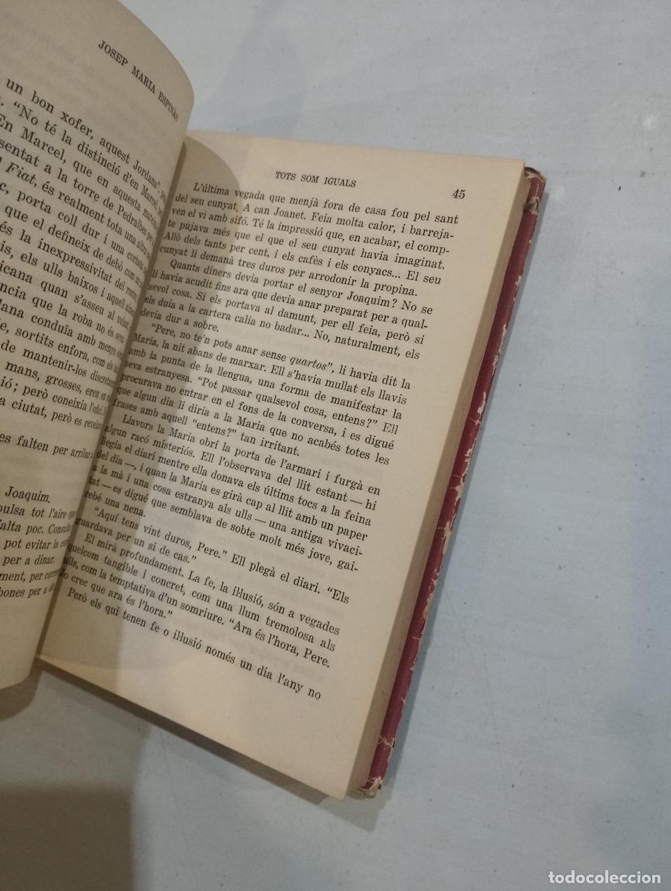 Libros: Josep M. Espin&agrave;s - Tots som iguals - Foto 2