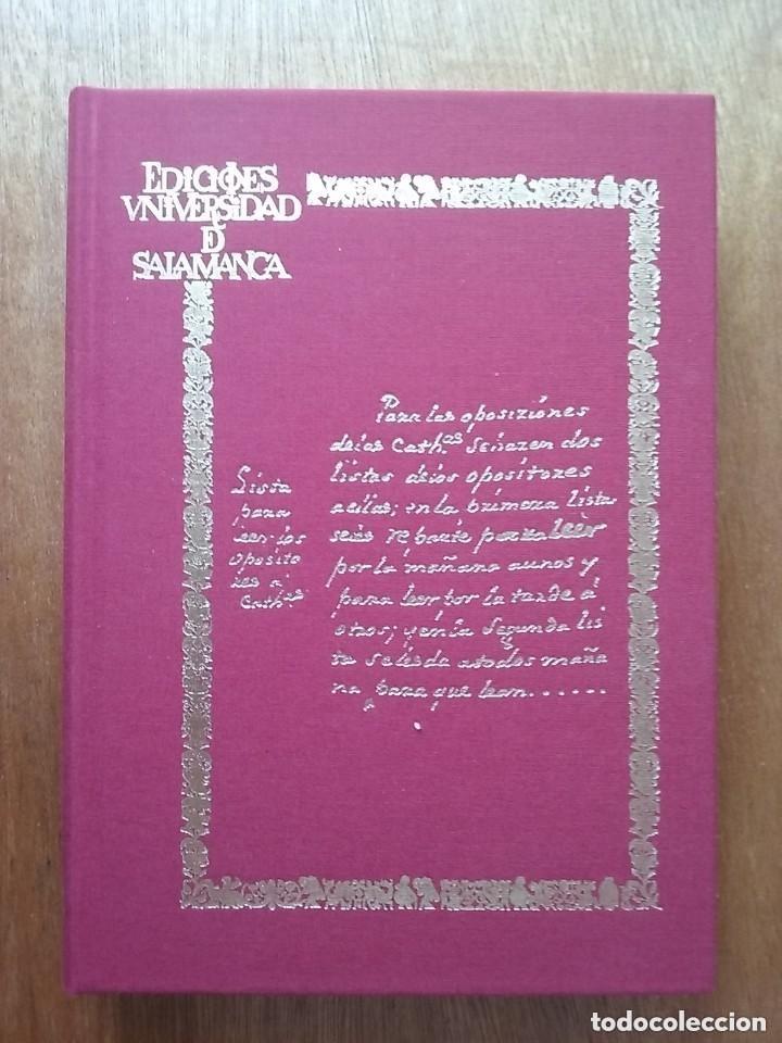 B&uuml;cher: DINAMICA INTERNA DE LA UNIVERSIDAD DE SALAMANCA EN LA EDAD MODERNA, APUNTES DE SECRETARIA 1762