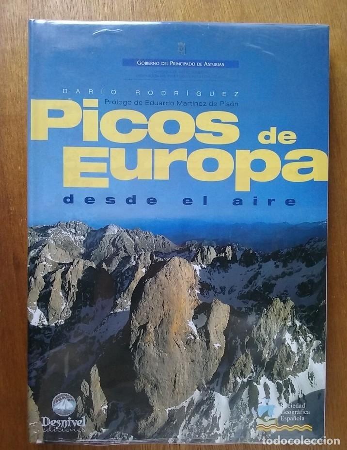 books: PICOS DE EUROPA DESDE EL AIRE, DARIO RODRIGUEZ, DESNIVEL EDICIONES SOCIEDAD GEOGRAFICA ESPA&Ntilde;OLA 2004