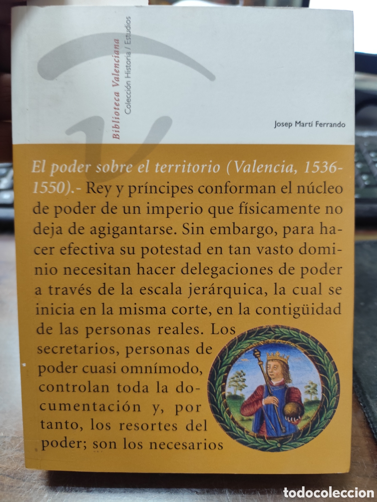 Libros: EL PODER SOBRE EL TERRITORIO. Valencia,1536-1550 - MARTI FERRANDO,Josep - Foto 1