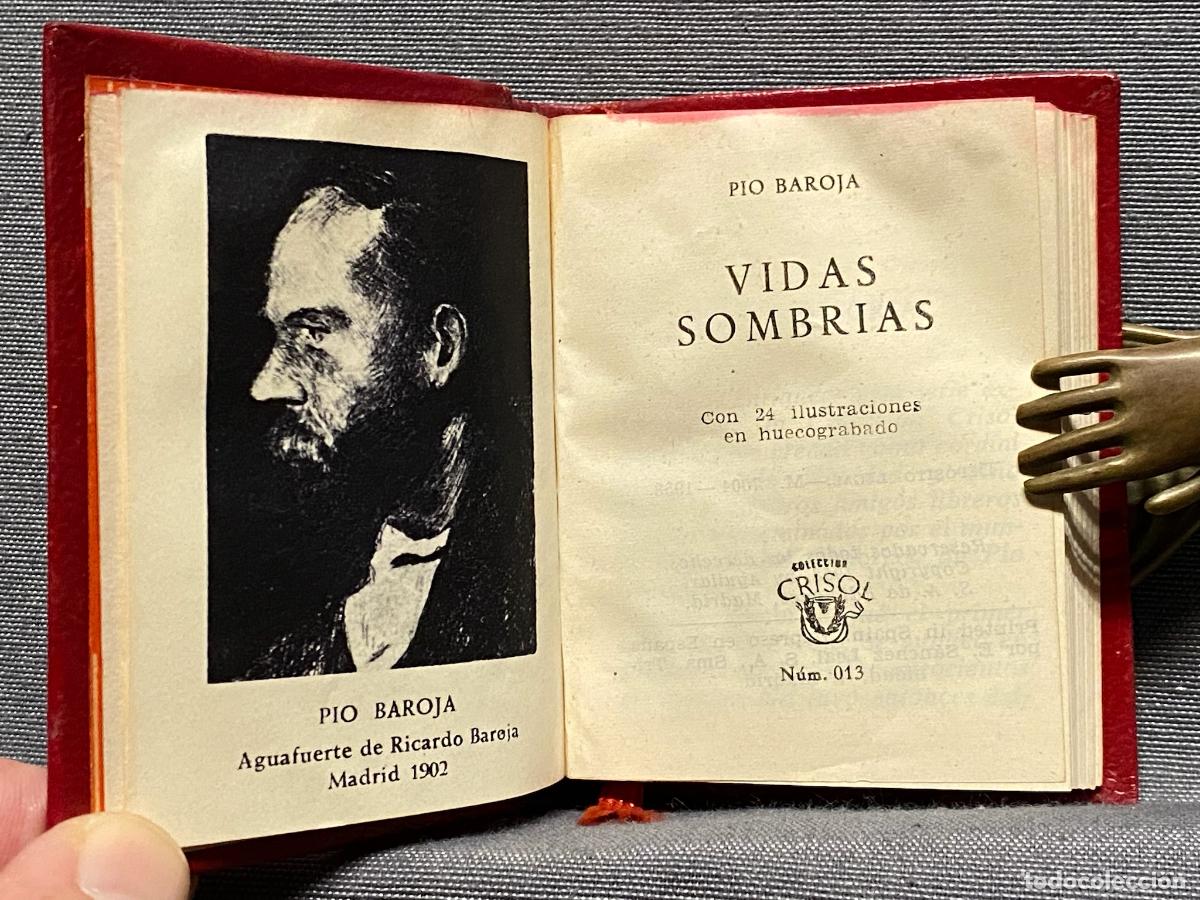 Libros: VIDAS SOMBR&Iacute;AS (Crisol&iacute;n 13). - BAROJA, P&Iacute;O. - Foto 1