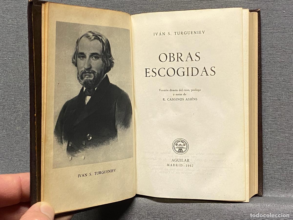 Libros: OBRAS ESCOGIDAS. - TURGUENIEV, IV&Aacute;N S. - Foto 1