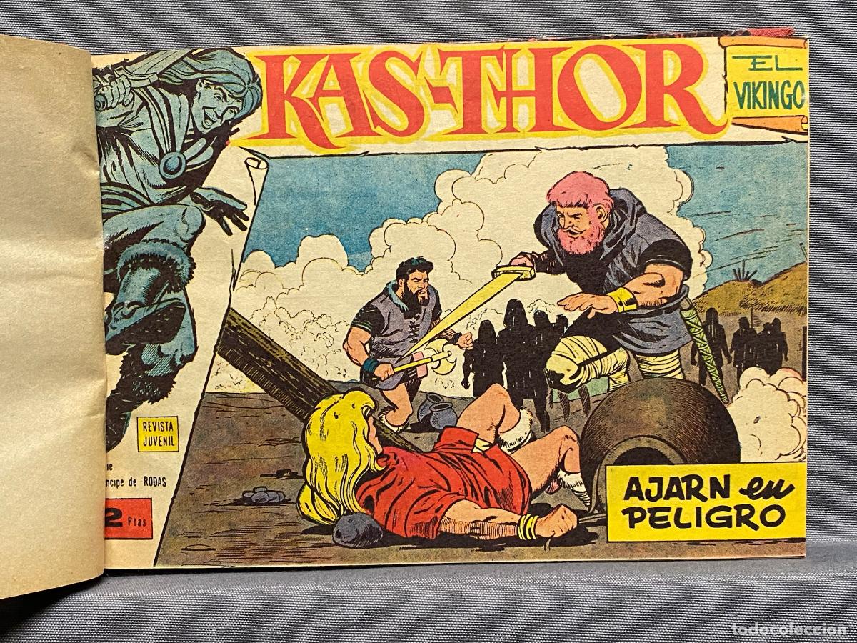 Libros: KAS-THOR EL VIKINGO n&uacute;meros 1 al 61. - Foto 2