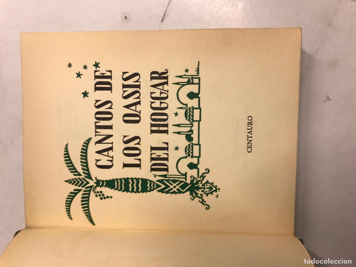 Libros: CANTOS DE LOS OASIS DEL HOGGAR. - Foto 2