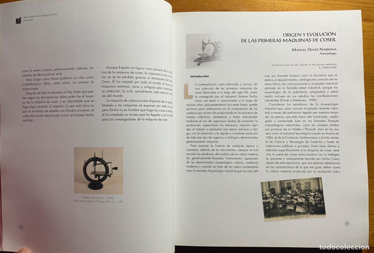 Libros: MAQUINAS DE COSER- GRAN CATALOGO- 1850 - 1930 - Foto 4