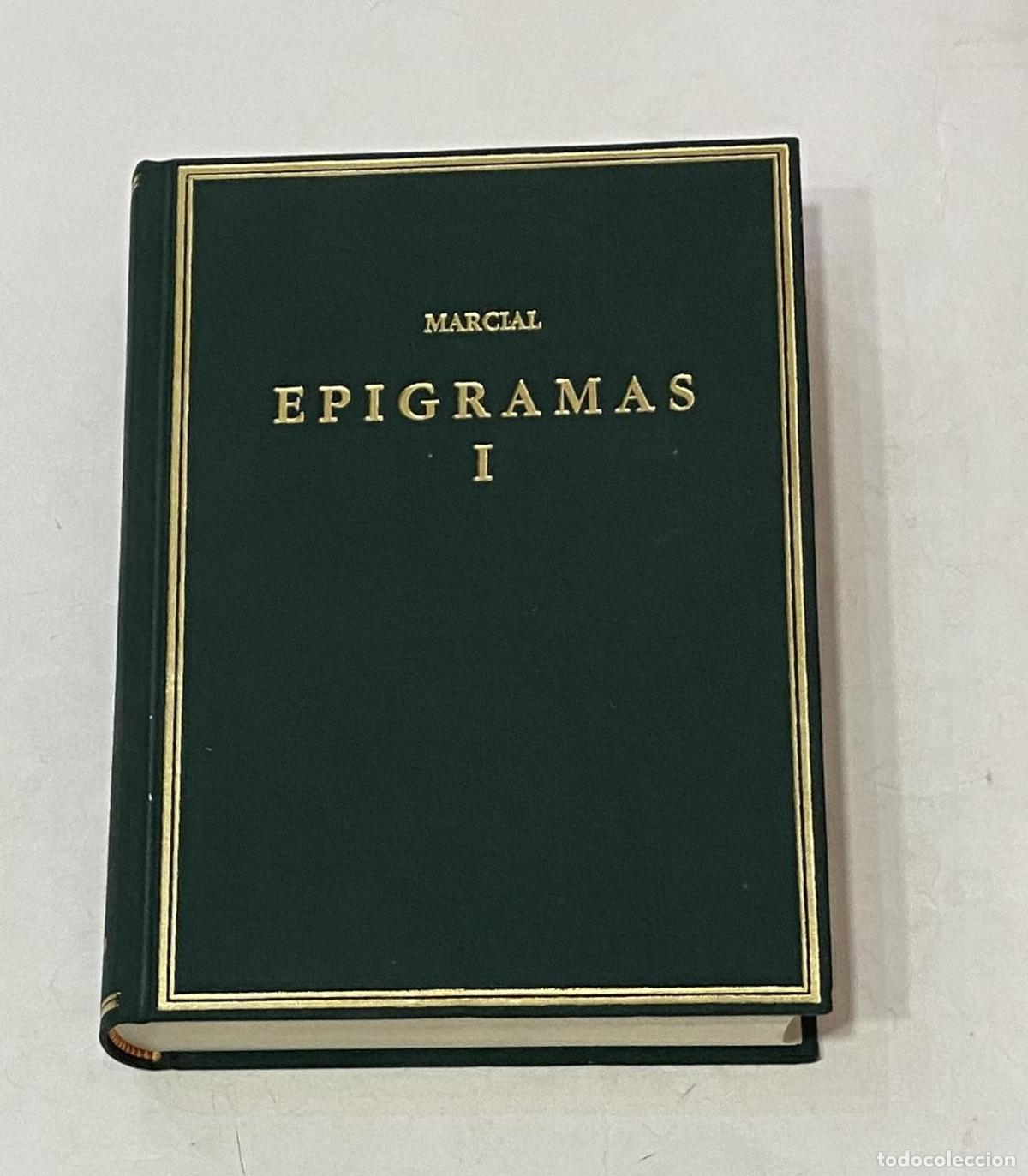 Libros: MARCIAL, Marco Valerio. - Epigramas. Tomo I. - Foto 1