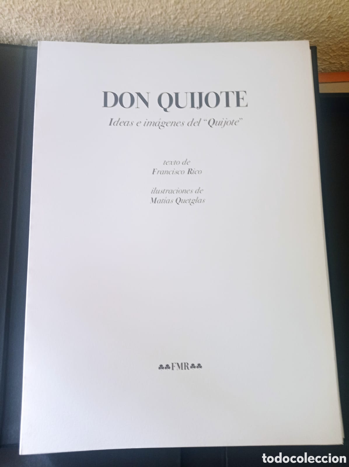 Libros: Don Quijote. Ideas e im&aacute;genes. F. M. R - Foto 4