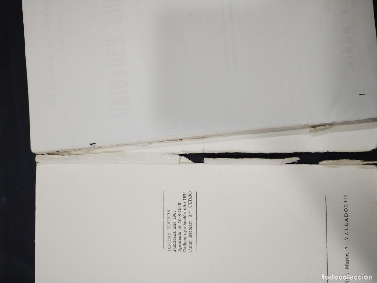 Libros: Libro de texto - UNIDADES DID&Aacute;CTICAS ALVAREZ 3&ordm; CURSO EDIT. MI&Ntilde;ON 1966 - Foto 3