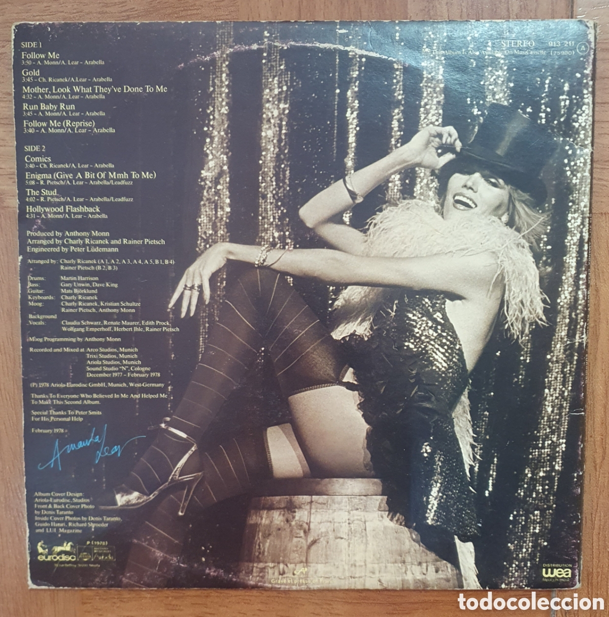 Libros: Sweet Revenge � LP France - Amanda Lear - Foto 2