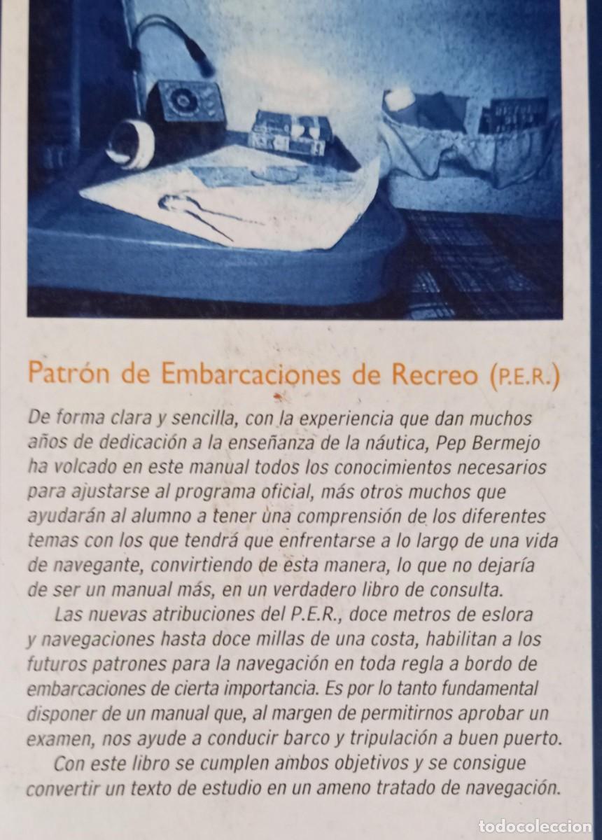Libros: PATRON DE EMBARCACIONES DE RECREO - PEP BERMEJO - Foto 2