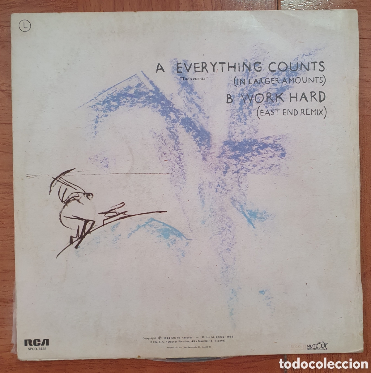 Libros: Everythings Counts (in larger amounts) � Supersingle 45 - Depeche Mode - Foto 2