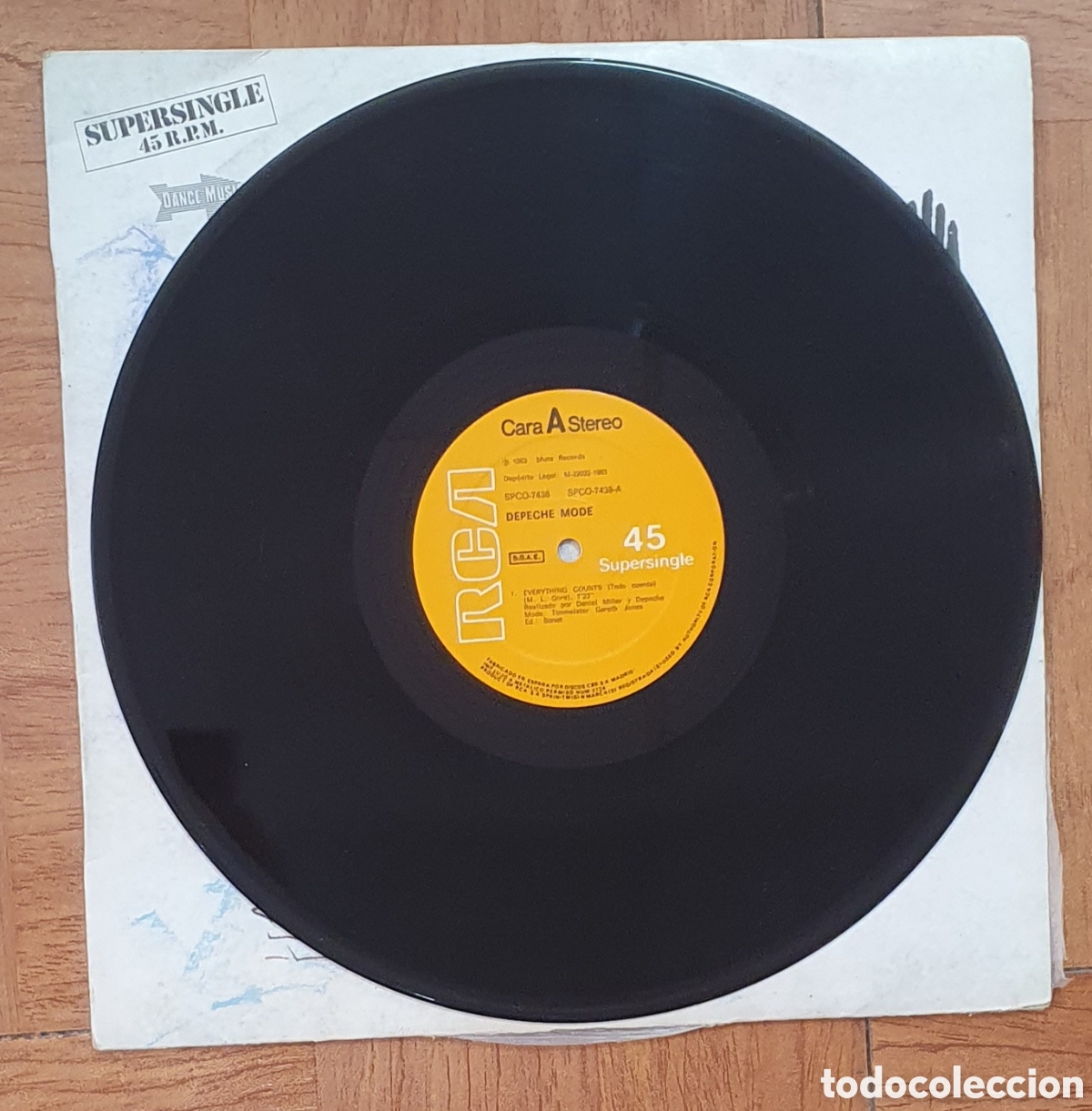 Libros: Everythings Counts (in larger amounts) � Supersingle 45 - Depeche Mode - Foto 4