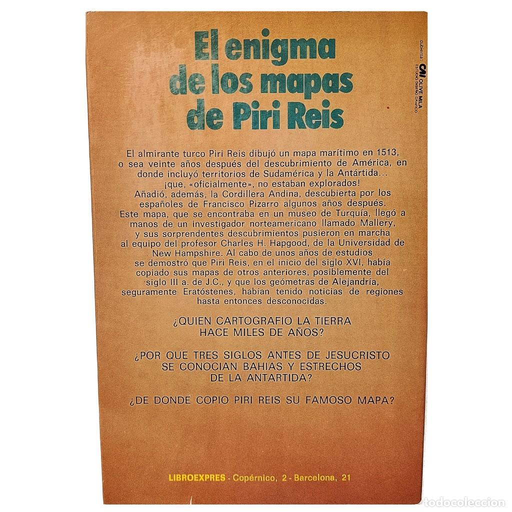 Libros: EL ENIGMA DE LOS MAPAS DE PIRI REIS. Guirao, P. - Foto 2
