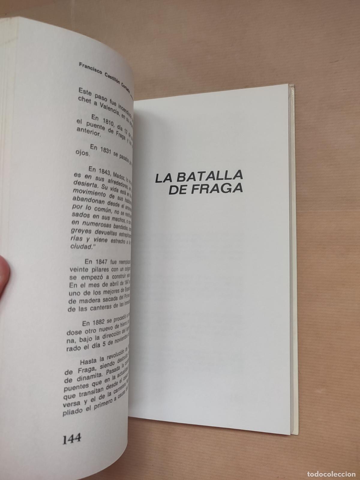 Libros: &rdquo;FRAGA , LA SULTANA DEL CINCA.&rdquo; - &rdquo;Castill&oacute;n Cortada, Francisco&rdquo; - Foto 2