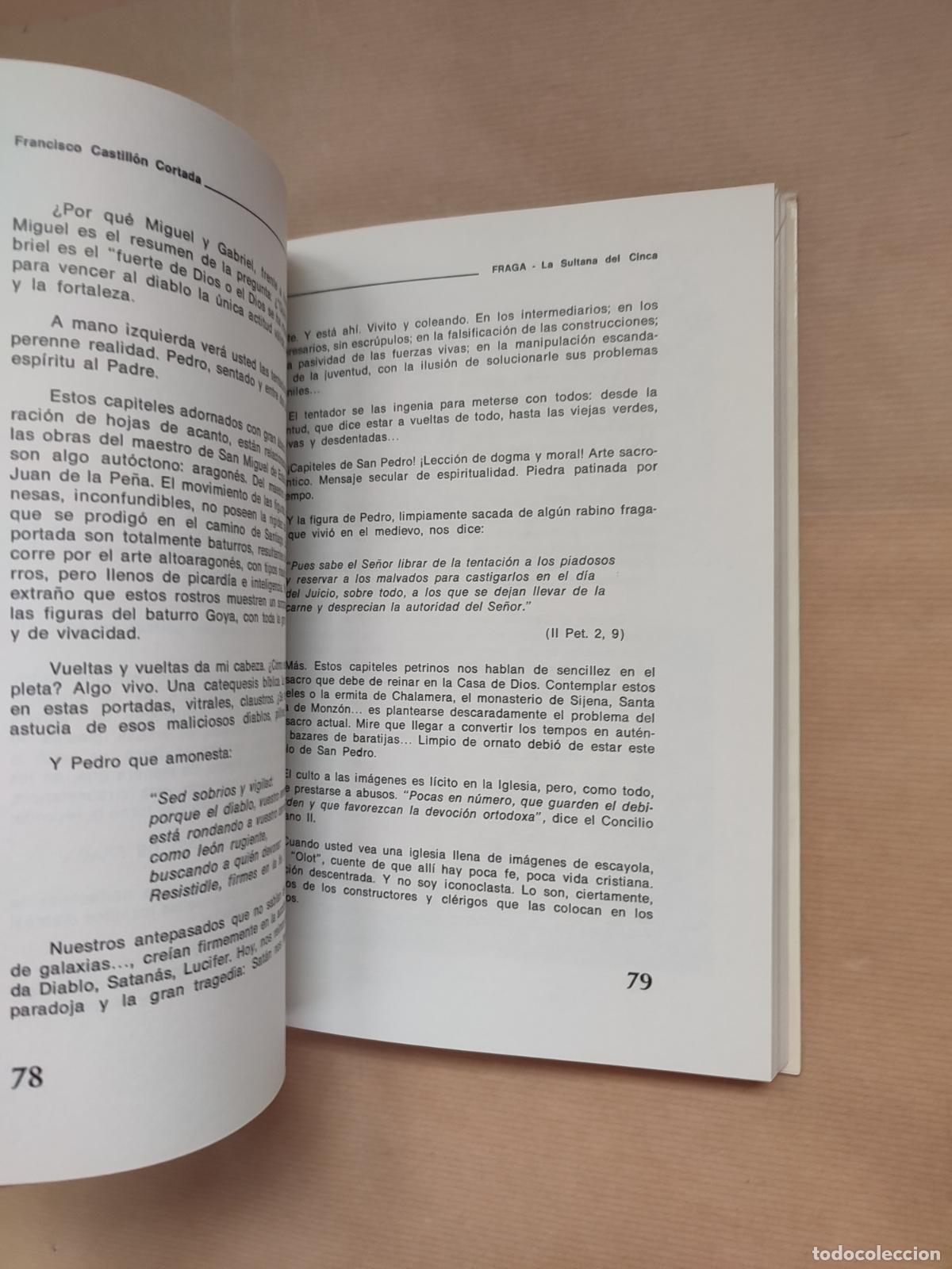 Libros: &rdquo;FRAGA , LA SULTANA DEL CINCA.&rdquo; - &rdquo;Castill&oacute;n Cortada, Francisco&rdquo; - Foto 3
