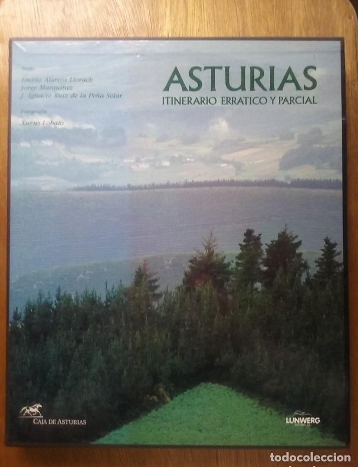 Libri di seconda mano: ASTURIAS ITINERARIO ERRATICO Y PARCIAL, EMILIO ALARCOS, XURXO LOBATO, LUNWERG CAJA DE ASTURIAS, 1993