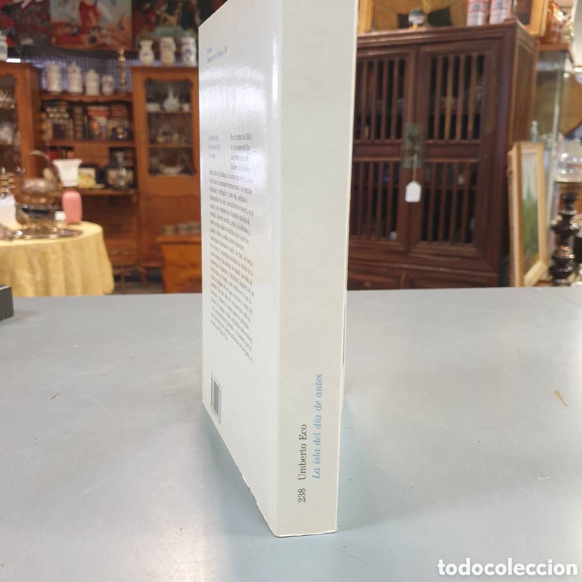 Libros: La ISLA DEL DIA ANTES UMBERTO ECO - Foto 2