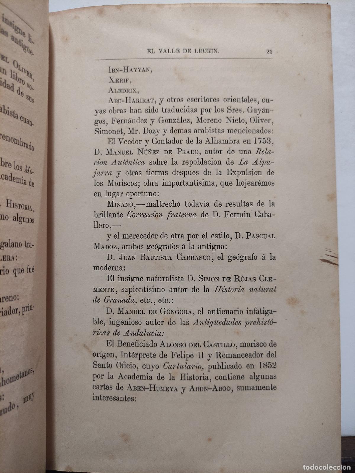 Libros: LA ALPUJARRA - D. PEDRO ANTONIO DE ALARCON - Foto 4