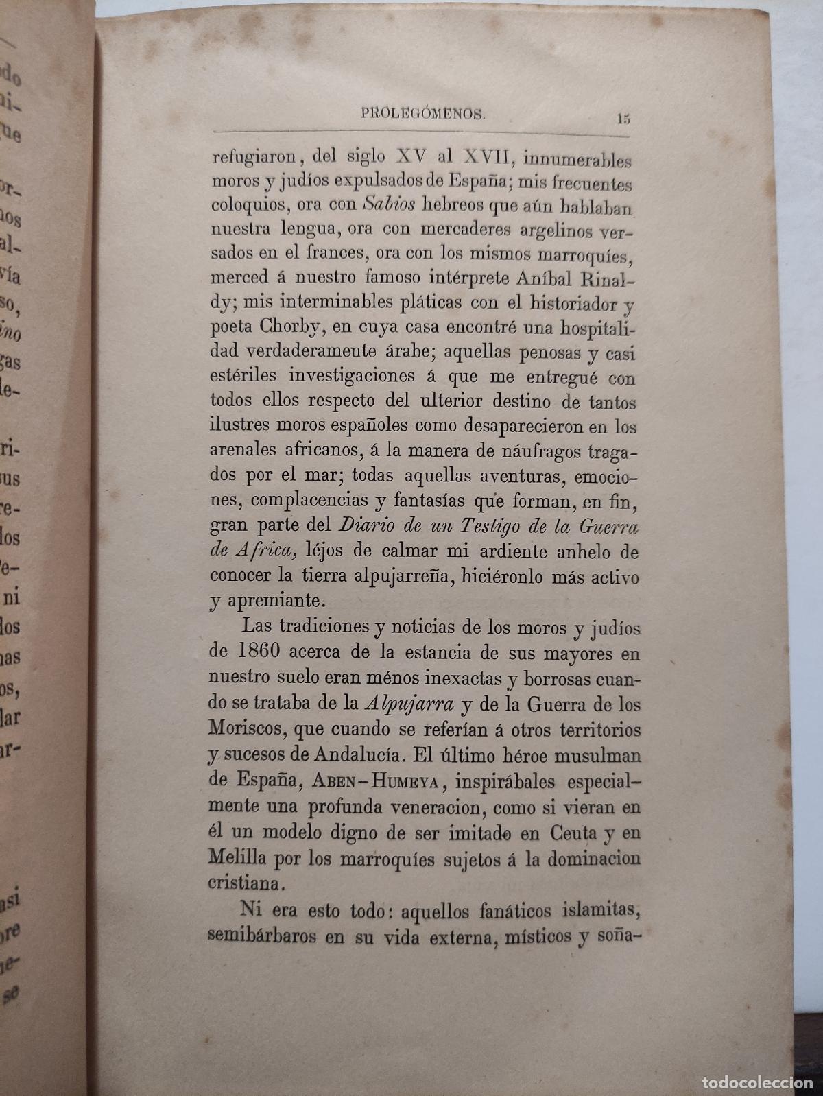 Libros: LA ALPUJARRA - D. PEDRO ANTONIO DE ALARCON - Foto 7