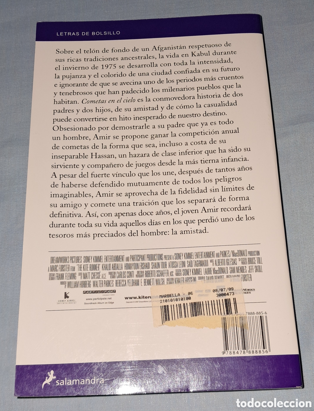 Libros: COMETAS EN EL CIELO, KHALED HOSSEINI, EDICIONES SALAMANDRA 2003 - Foto 4